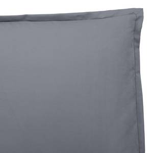 Polsterbett Versa I Stoff Valona: Silber - 160 x 200cm - Kein Bettkasten - Grau