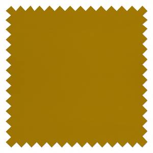 Lit rembourré Versa II Tissu Valona : Jaune moutarde - 160 x 200cm - 1 tiroir de lit - Marron clair