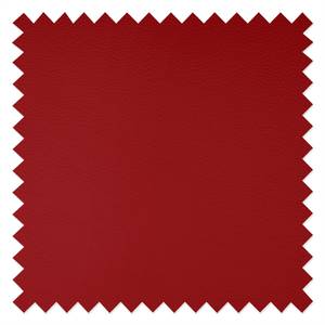 Canapé panoramique Alzira (3 -2 -1) Cuir véritable rouge