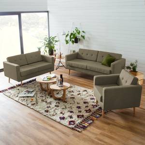 Fauteuil Croom Tissu - Marron - Sans repose-pieds - Sans repose-pieds