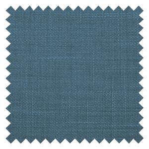 Polstergarnitur Eva I (3-2-1) Webstoff Jeansblau - Beige - Eiche