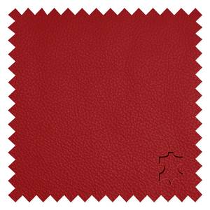 Bankenset Grimsby (3-zitsbank, 2-zitsbank en fauteuil) - rood echt leer