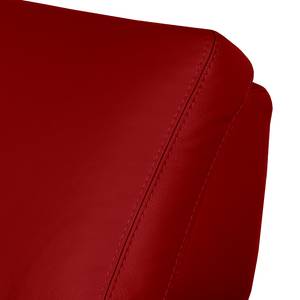 Canapé panoramique Grimsby (3 -2 -1) Cuir véritable rouge