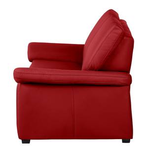 Bankenset Grimsby (3-zitsbank, 2-zitsbank en fauteuil) - rood echt leer