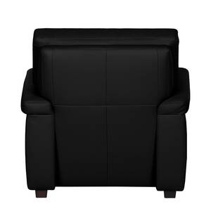 Meubelset Torsby (3-zitsbank, 2-zitsbank en fauteuil) - zwart echt leer