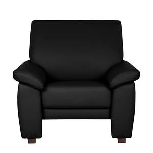 Meubelset Torsby (3-zitsbank, 2-zitsbank en fauteuil) - zwart echt leer