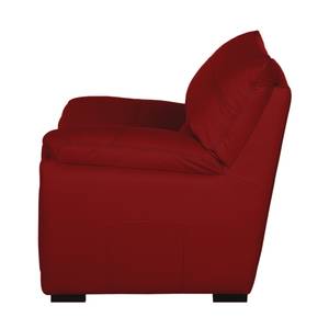 Bankenset Luzzi (3-zitsbank, 2-zitsbank en fauteuil) - rood echt leer