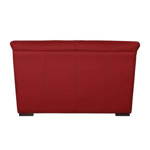 Bankenset Luzzi (3-zitsbank, 2-zitsbank en fauteuil) - rood echt leer