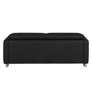 Sofa Menfi III (2-Sitzer) Echtleder - Schwarz