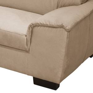 Polstergarnitur Molteno (2,5-2) Microfaser - Beige - Ohne Hocker