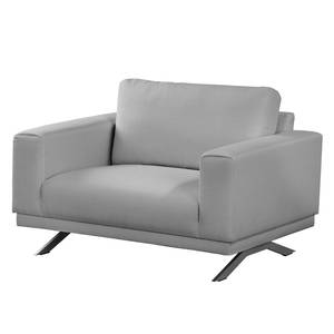 Fauteuil Ramilia Tissu structuré - Gris clair