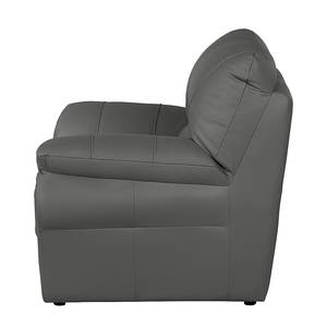 Meubelset Torsby (3-zitsbank, 2-zitsbank (3-zitsbank, 2-zitsbank en fauteuil) - antracietkleurig echt leer