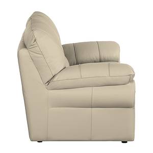 Bankenset Longford (3-zitsbank, 2-zitsbank en fauteuil) - taupe echt leer