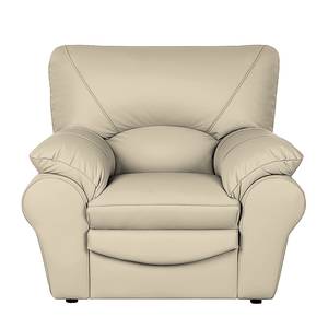 Bankenset Longford (3-zitsbank, 2-zitsbank en fauteuil) - taupe echt leer