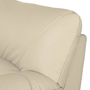 Bankenset Longford (3-zitsbank, 2-zitsbank en fauteuil) - taupe echt leer