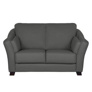 Bankenset Toucy (3-zitsbank, 2-zitsbank en fauteuil) - antracietkleurig leer