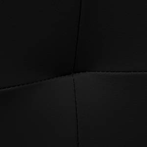 Canapé panoramique Toucy (3 -2 -1) Cuir synthétique noir