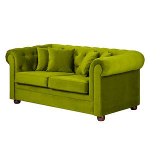 Gestoffeerde meubelset Upperclass fuweel met kussen - Groen