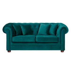 Ensemble de salon Upperclass Velours Avec coussins - Turquoise