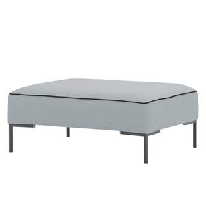 Repose-pieds Ampio Duo Tissu Tissu Floreana : Gris clair - Gris