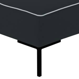 Repose-pieds Ampio Duo Tissu Tissu Floreana : Anthracite - Noir