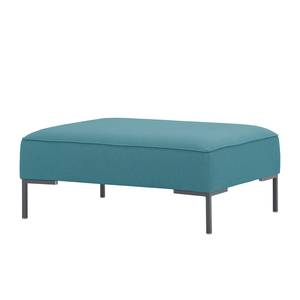 Repose-pieds Ampio Tissu Tissu Naya : Turquoise - Gris