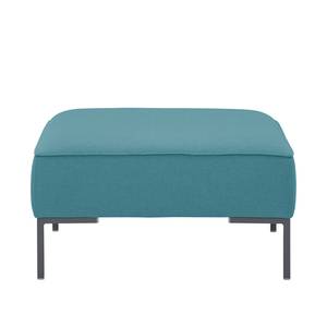 Repose-pieds Ampio Tissu Tissu Naya : Turquoise - Gris