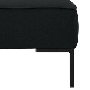 Repose-pieds Ampio Tissu Tissu Floreana : Anthracite - Noir