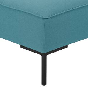 Repose-pieds Ampio Tissu Tissu Naya : Turquoise - Noir