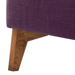 Polsterhocker Bora II Webstoff Webstoff Anda II: Violett