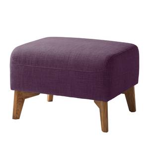 Polsterhocker Bora II Webstoff Webstoff Anda II: Violett