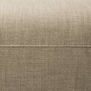 Polsterhocker Bora II Webstoff Webstoff Milan: Beige