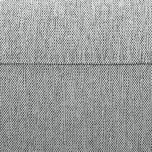 Sgabello imbottito Bora II tessuto Tessuto Saia: grigio chiaro