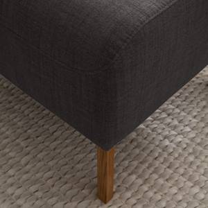 Pouf repose-pieds Bora II Tissu Tissu Anda II : Anthracite