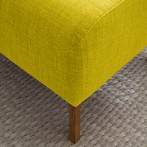 Pouf repose-pieds Bora II Tissu Tissu Milan : Jaune