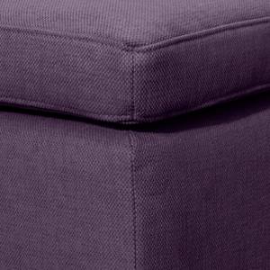 Polsterhocker Brooklyn Webstoff Webstoff Anda II: Violett