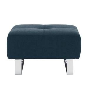 Pouf repose-pieds Cassius Tissu - Tissu Mixed Dance : Blue