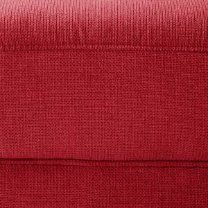 Repose-pieds Cebu Tissu - Rouge