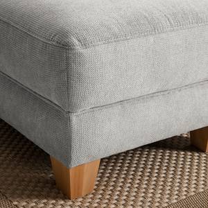 Repose-pieds Cebu Tissu - Gris argenté