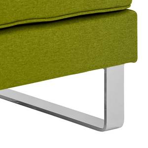 Pouf repose-pieds Chelsea Tissu Tissu Ramira : Citron vert - Luge