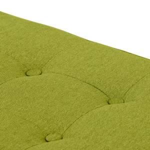 Pouf repose-pieds Chelsea Tissu Tissu Ramira : Citron vert - Cylindre