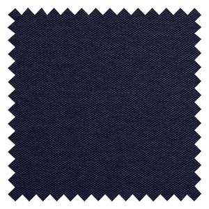 Pouf repose-pieds Chelsea Tissu Tissu Milan : Bleu foncé - Cylindre