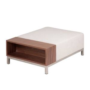 Polsterhocker CX Webstoff Stoff Andra: Beige