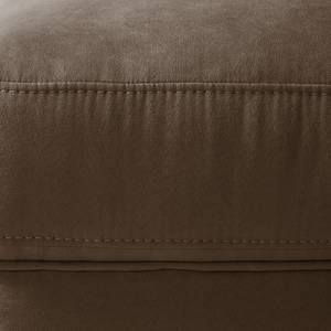 Repose-pieds Davao Microfibre - Marron