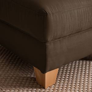 Repose-pieds Davao Microfibre - Marron