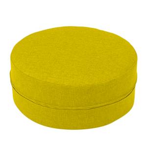 Pouf repose-pieds Deconstructed 50/20 Tissu - Tissu Soft : Mustard Flower