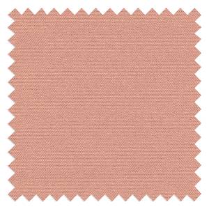 Gestoffeerde hocker Deconstructed 50/20 geweven stof - Stof Soft: Coral