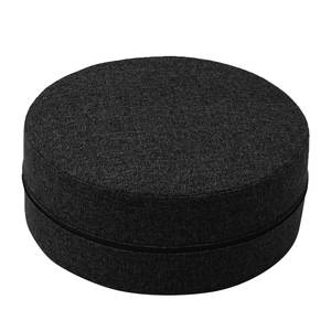 Pouf repose-pieds Deconstructed 50/20 Tissu - Tissu Twist : Black