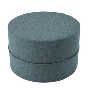 Pouf repose-pieds Deconstructed 62/40 Tissu - Tissu Mixed Dance : Light Blue