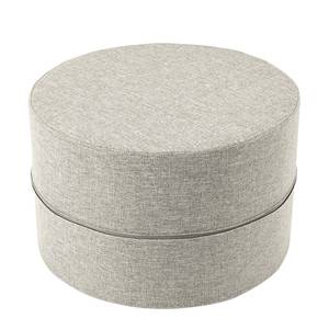 Pouf repose-pieds Deconstructed 62/40 Tissu - Tissu Mixed Dance : Natural